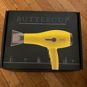 Buttercup hair dryer from drybar unused brand new in box